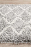 Saffron 22 Silver Runner Rug - MODERN