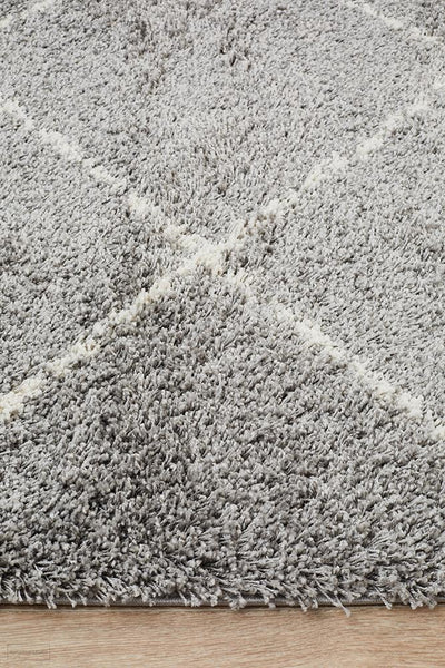 Saffron 22 Silver Rug - MODERN