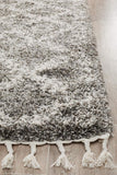 Saffron 33 Grey Runner Rug - MODERN