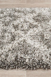 Saffron 33 Grey Runner Rug - MODERN