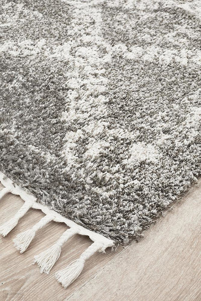Saffron 33 Grey Rug - MODERN