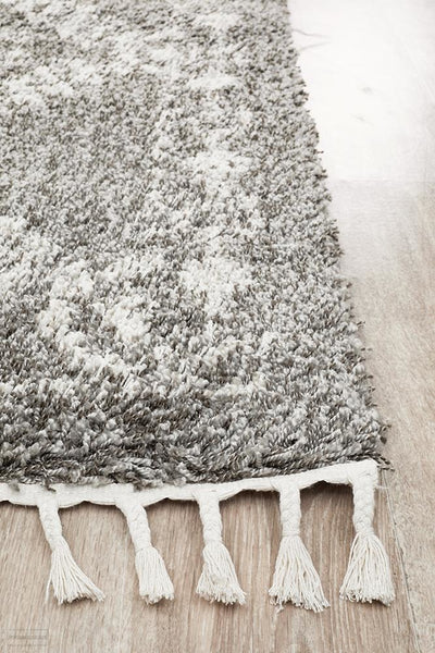 Saffron 33 Grey Rug - MODERN