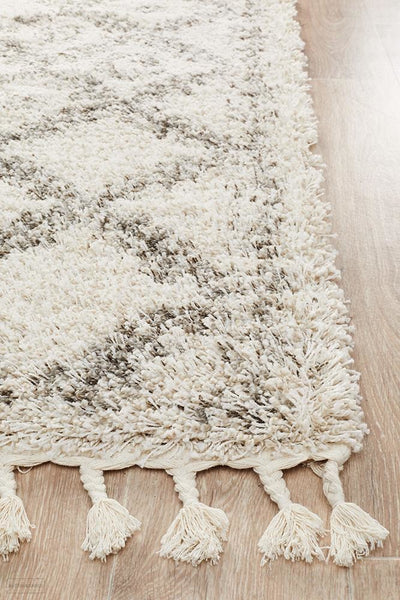 Saffron 33 Natural Runner Rug - MODERN