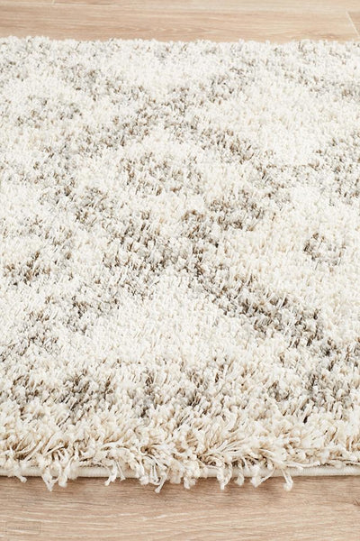 Saffron 33 Natural Runner Rug - MODERN