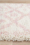 Saffron 33 Pink Runner Rug - MODERN