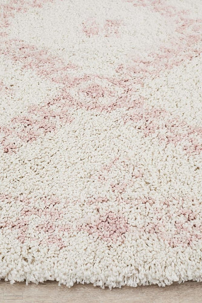 Saffron 33 Pink Rug - MODERN