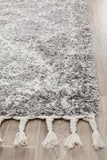 Saffron 33 Silver Runner Rug - MODERN