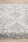 Saffron 33 Silver Runner Rug - MODERN