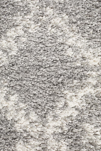 Saffron 33 Silver Runner Rug - MODERN