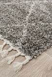 Saffron 44 Grey Runner Rug - MODERN