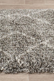 Saffron 44 Grey Runner Rug - MODERN