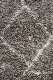 Saffron 44 Grey Runner Rug - MODERN