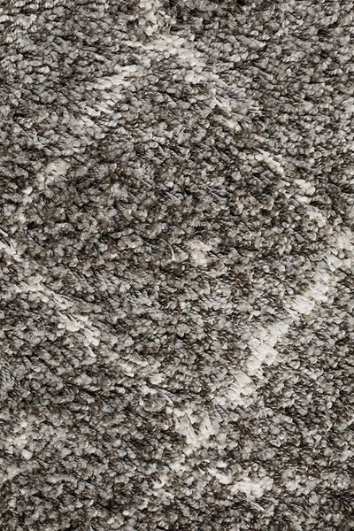 Saffron 44 Grey Runner Rug - MODERN