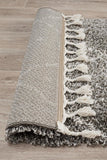 Saffron 44 Grey Runner Rug - MODERN