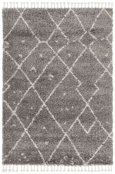 Saffron 44 Grey Rug - MODERN