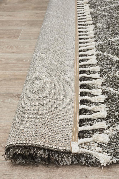 Saffron 44 Grey Rug - MODERN