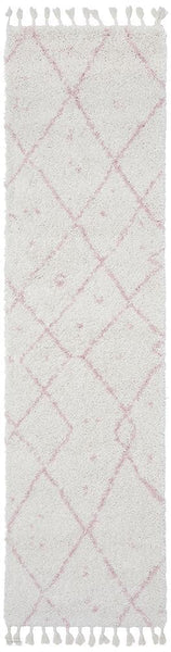 Saffron 44 Pink Rug - 200X80CM - MODERN