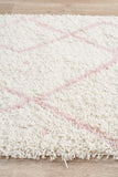 Saffron 44 Pink Runner Rug - MODERN