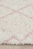 Saffron 44 Pink Rug - MODERN