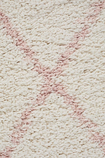 Saffron 44 Pink Rug - MODERN