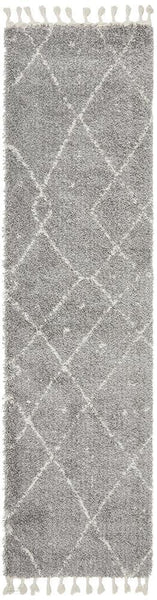 Saffron 44 Silver Rug - 200X80CM - MODERN