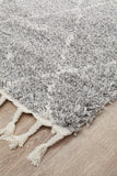Saffron 44 Silver Runner Rug - MODERN
