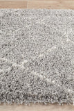 Saffron 44 Silver Runner Rug - MODERN