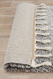 Saffron 44 Silver Runner Rug - MODERN