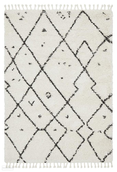 Saffron 44 White Rug - MODERN