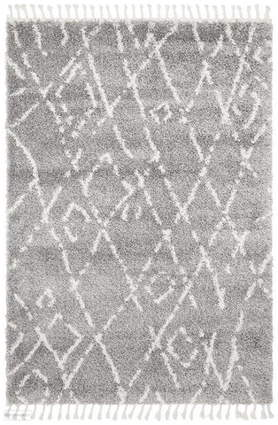 Saffron 55 Silver Rug - MODERN