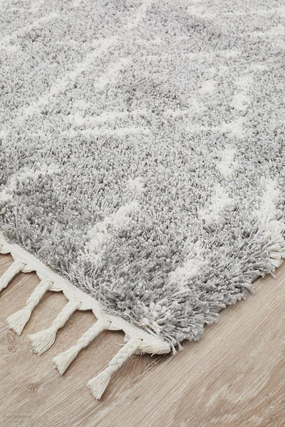 Saffron 55 Silver Rug - MODERN