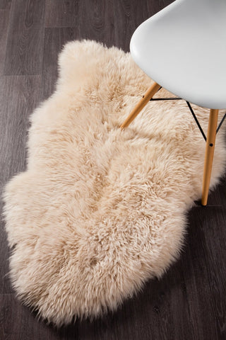 Natural New Zealand Sheep Skin - Champagne - Sheep Skin