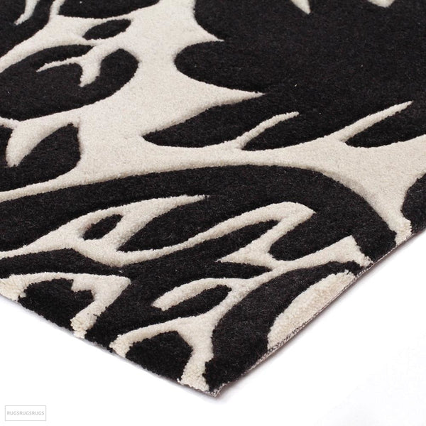Gold Collection 108 Black Rug