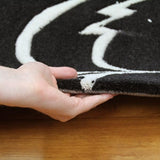 Gold Collection 108 Black Rug