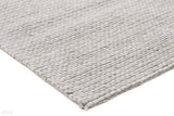 Studio Oskar Felted Wool Striped Rug Grey