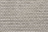 Studio Oskar Felted Wool Striped Rug Grey