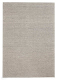 Studio Oskar Felted Wool Striped Rug Grey
