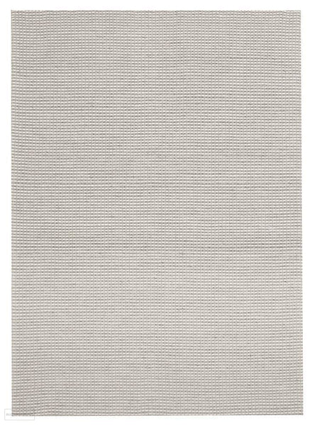 Studio Oskar Felted Wool Striped Rug Grey White