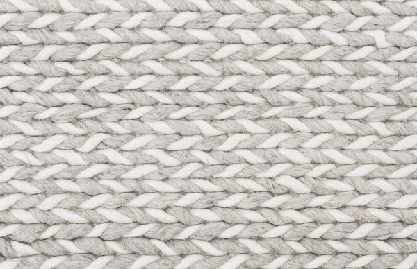 Studio Helena Woven Wool Rug Grey White