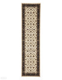 Sydney Classic Runner Ivory with Black Border Runner Rug