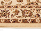 Sydney Classic Runner Ivory with Ivory Border Runner Rug