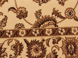 Sydney Classic Runner Ivory with Ivory Border Runner Rug