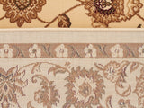 Sydney Classic Runner Ivory with Ivory Border Runner Rug