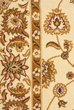 Sydney Collection Classic Rug Ivory with Ivory Border