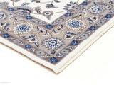 Sydney Classic Runner White with Beige Border Runner Rug