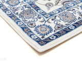Sydney Classic Runner White with White Border Runner Rug