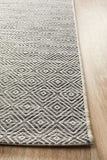 Terrace Clara Diamond Rug Grey - MODERN