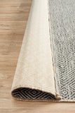 Terrace Clara Diamond Rug Grey - MODERN