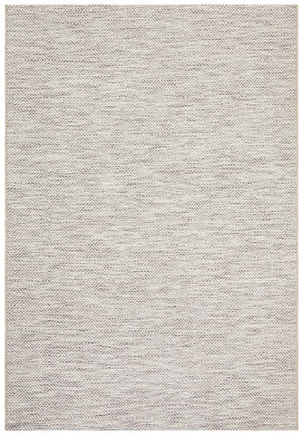 Terrace Clara Diamond Rug Natural - MODERN