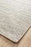Terrace Clara Diamond Rug Natural - MODERN